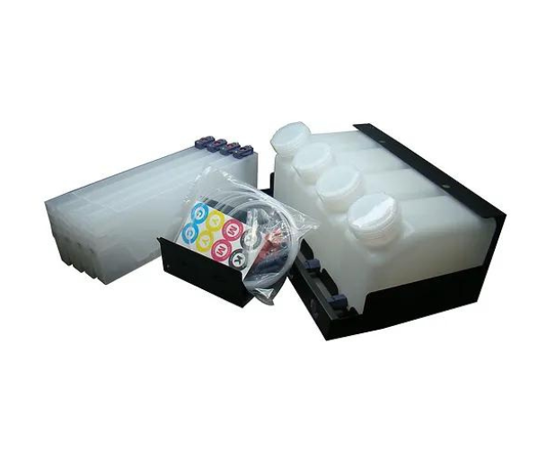 Bulk Ink System (2 Liters x 4 Colors) – Connects to 8 Cartridges