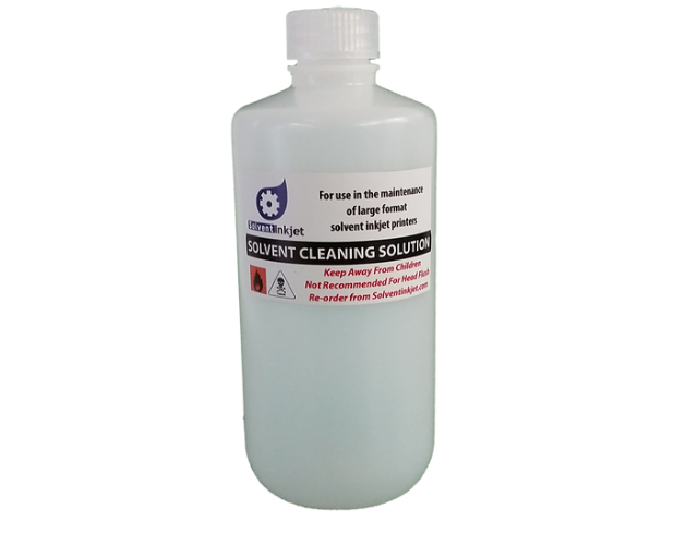 Solvent Cleaning Solution for Solvent-Based Ink Printers – Multiple Sizes Available